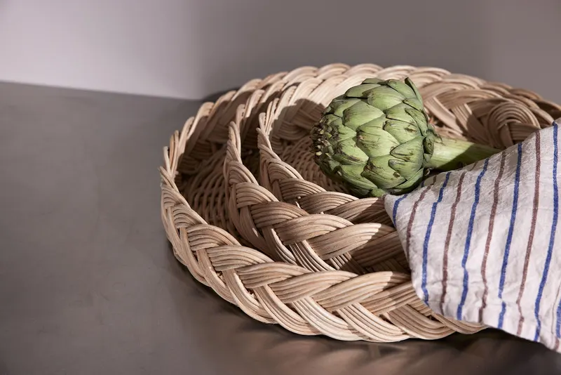 Brotkorb Maru aus Rattan von OYOY Living, Natur, Klein, Ansicht 4