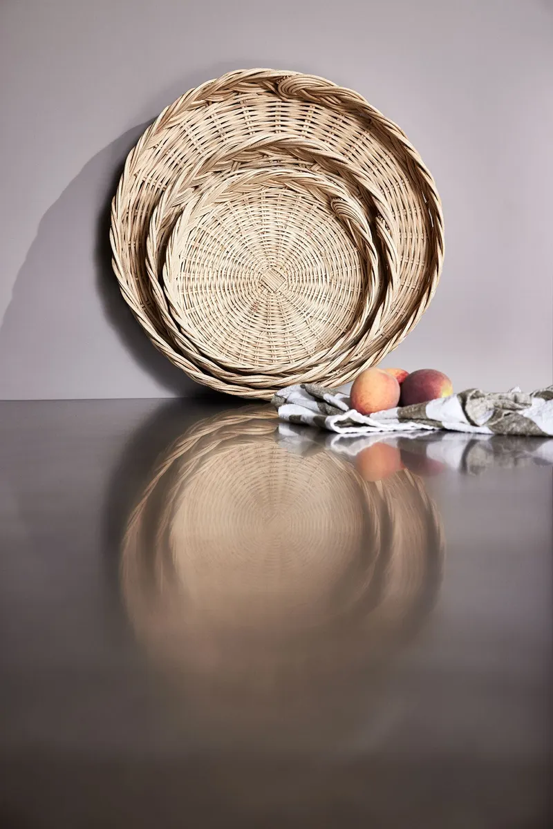 Brotkorb Maru aus Rattan von OYOY Living, Natur, Mittel, Ansicht 2