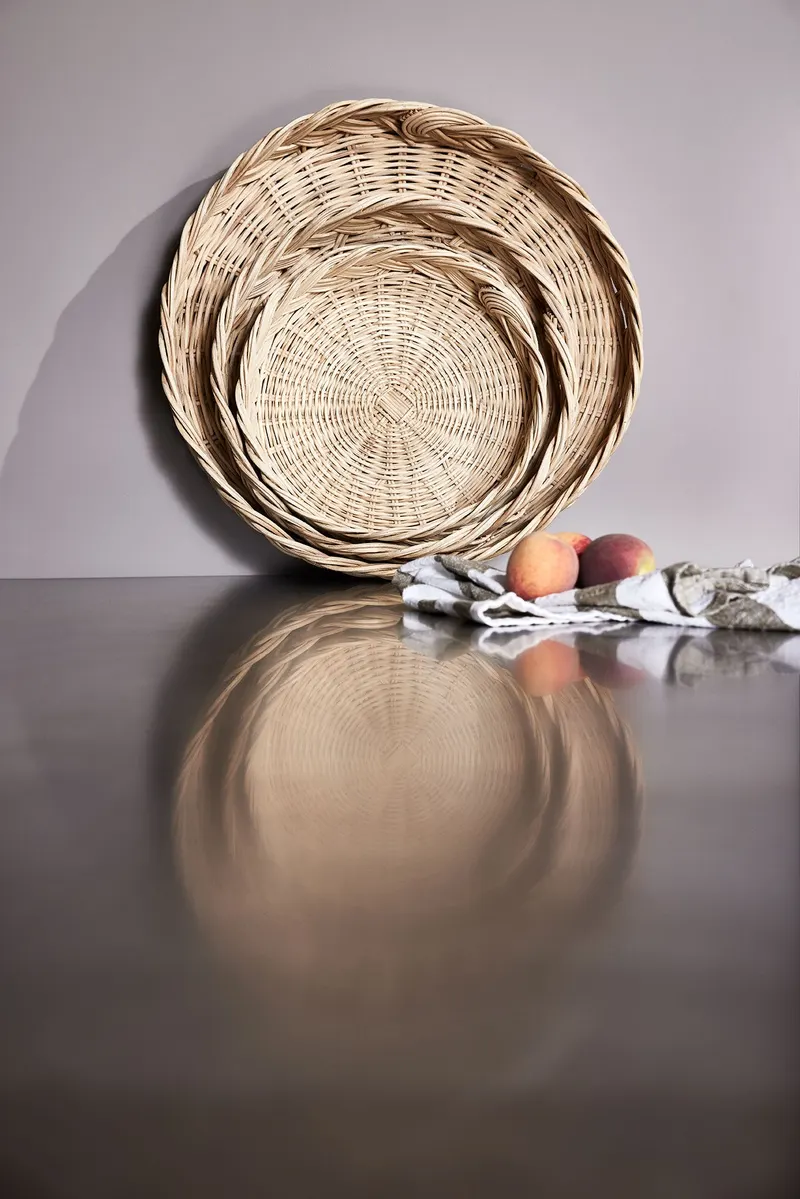 Brotkorb Maru aus Rattan von OYOY Living, Natur, Groß, Ansicht 4