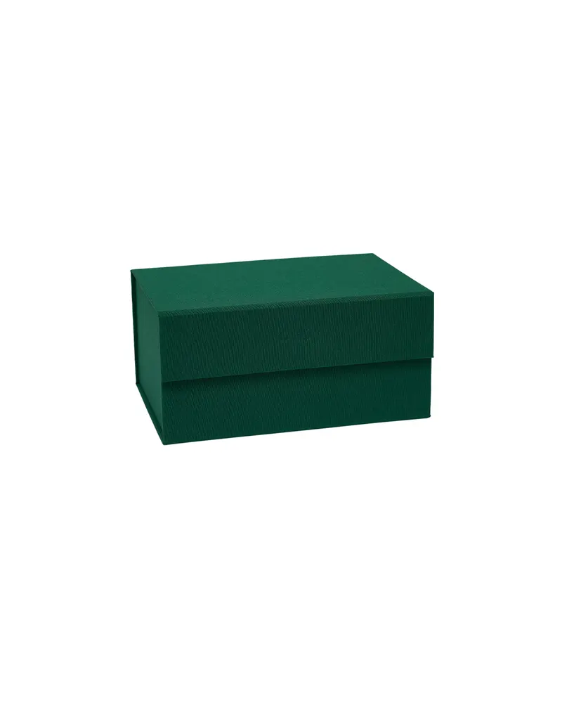 OYOY Living Hako Aufbewahrungsbox A5 im japanisch inspirierten Design, Dunkelgrün, Ansicht 1