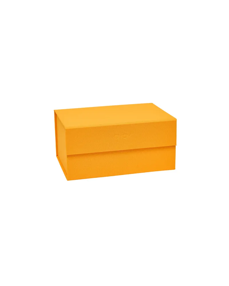 OYOY Living Hako Aufbewahrungsbox A5 im japanisch inspirierten Design, Gelb, Ansicht 1