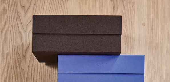 OYOY Hako Aufbewahrungsbox im A3-Format aus Karton und Stoff, OYOY Living, Braun, Ansicht 3