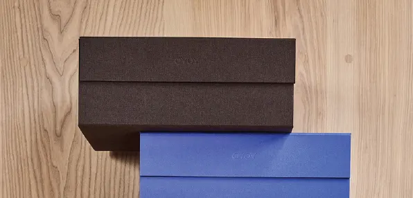 OYOY Hako Aufbewahrungsbox im A3-Format aus Karton und Stoff, OYOY Living, Braun, Ansicht 4