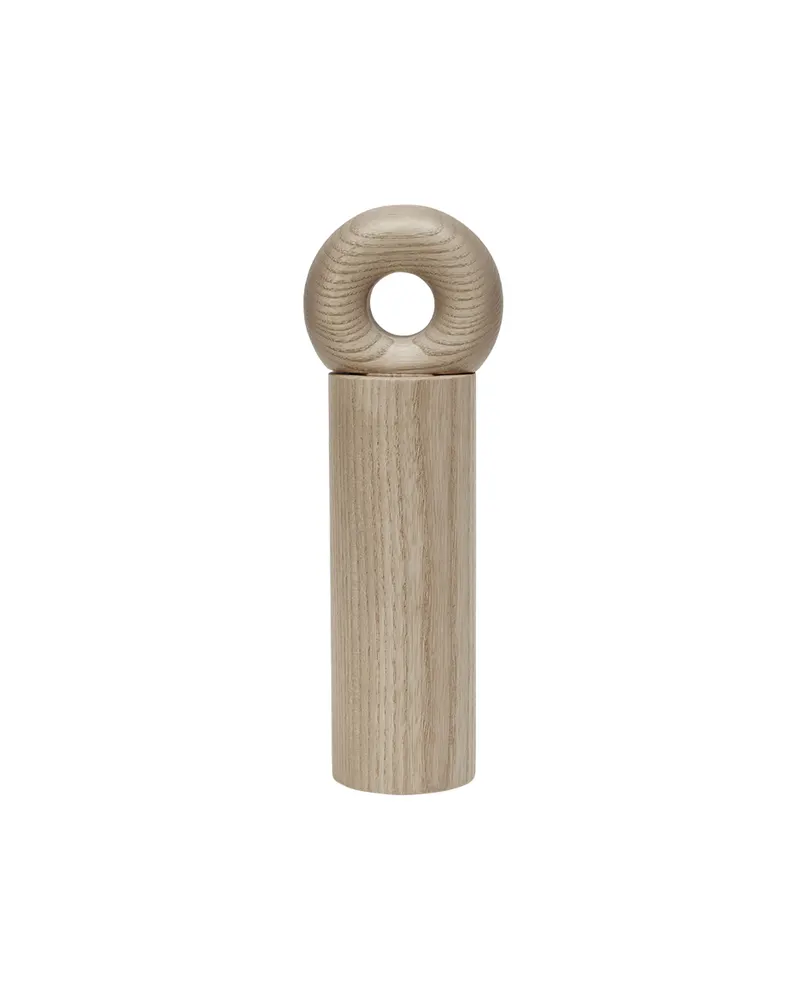 Hoop Gewürzmühle aus Eschenholz mit CrushGrind®, Nature