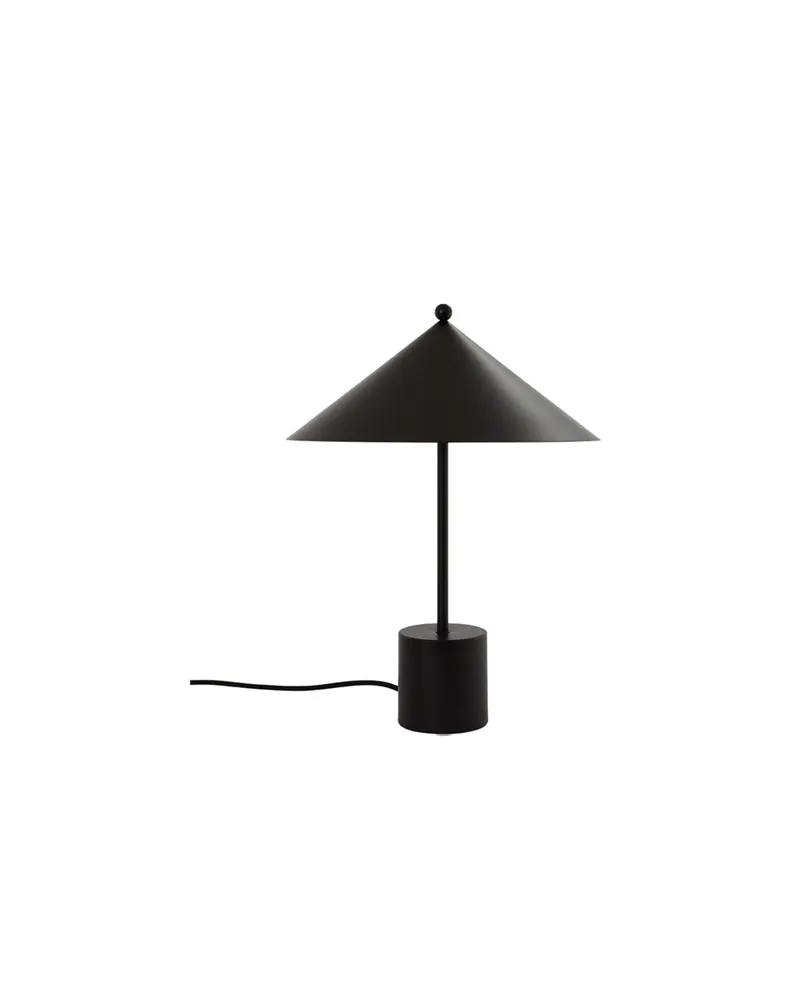 Kasa-Tischleuchte aus Metall mit E14-Fassung, OYOY Living, Schwarz, Ø 35 cm, Höhe 50 cm, Ansicht 1