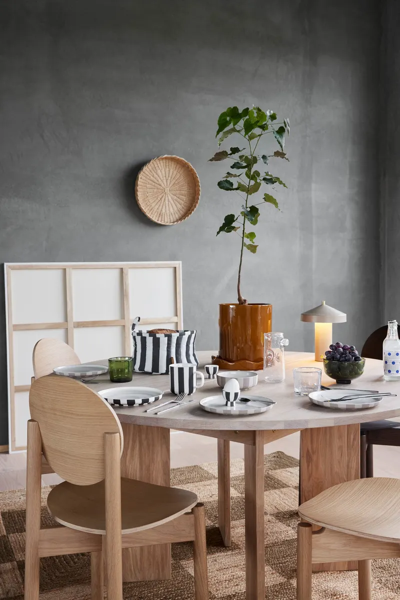 OYOY Kuki Glasschale Small mit quadratischem Fuß, OYOY Living, Grün, Ansicht 3