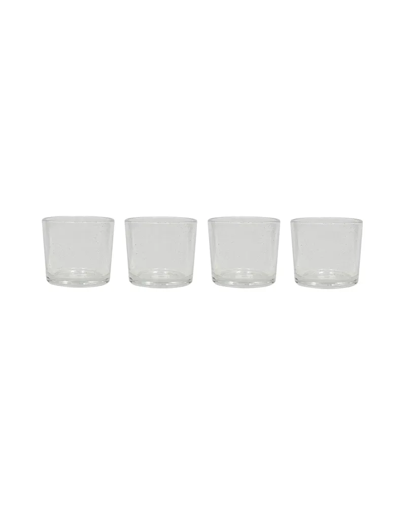 OYOY Kuki Trinkgläser im 4er-Set aus mundgeblasenem Glas, OYOY Living, Klar, Ansicht 1