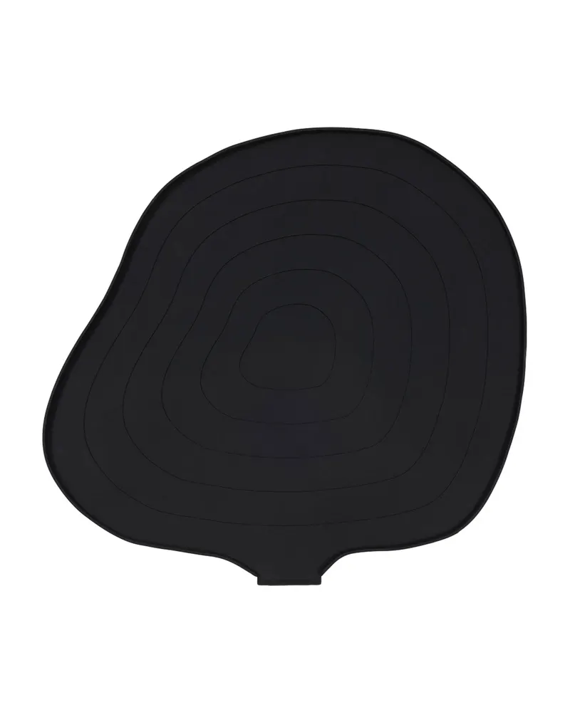 Mio Abtropftablett aus Silikon von OYOY Living, Schwarz, Ansicht 1