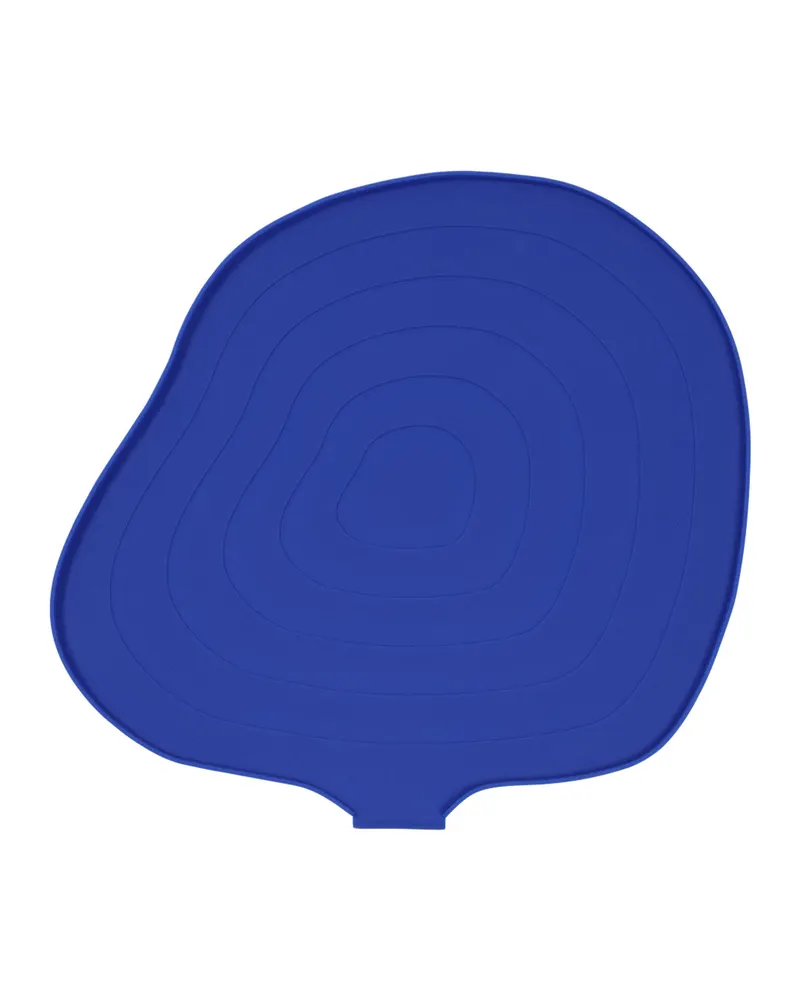 Mio Abtropftablett aus Silikon, Optikblau