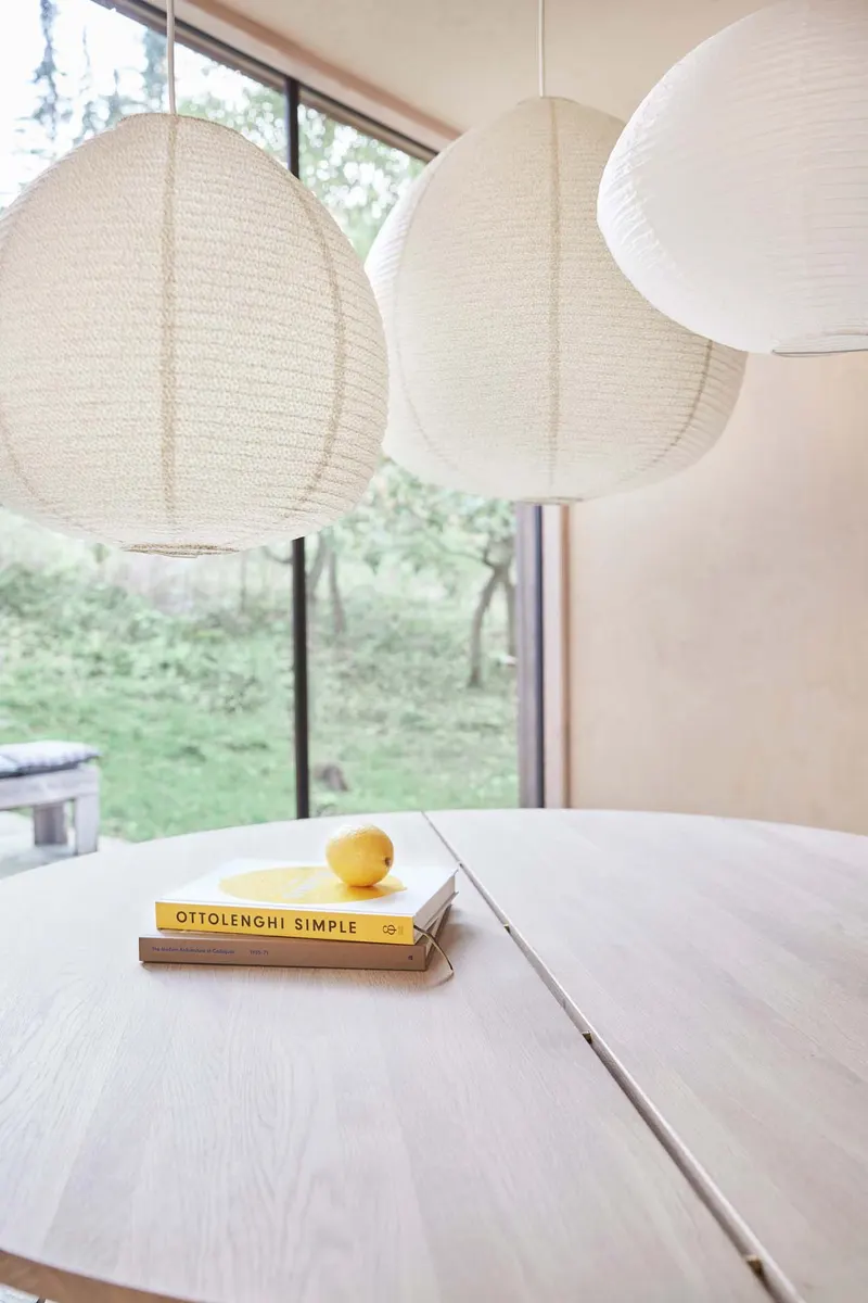 Moyo-Papierschirm aus Papier mit rundem Laternenformat, OYOY Living, Off-White, Groß, Ansicht 4