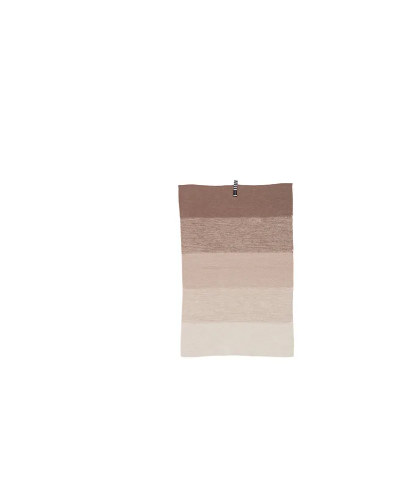 Niji Mini-Küchentuch aus Bio-Baumwolle von OYOY Living, Warme Erdtöne, H 58 × B 38 cm, Ansicht 1