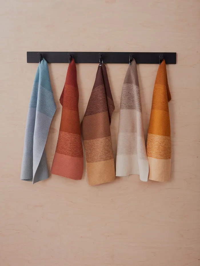 Niji Mini-Küchentuch aus Bio-Baumwolle von OYOY Living, Warme Erdtöne, H 58 × B 38 cm, Ansicht 2