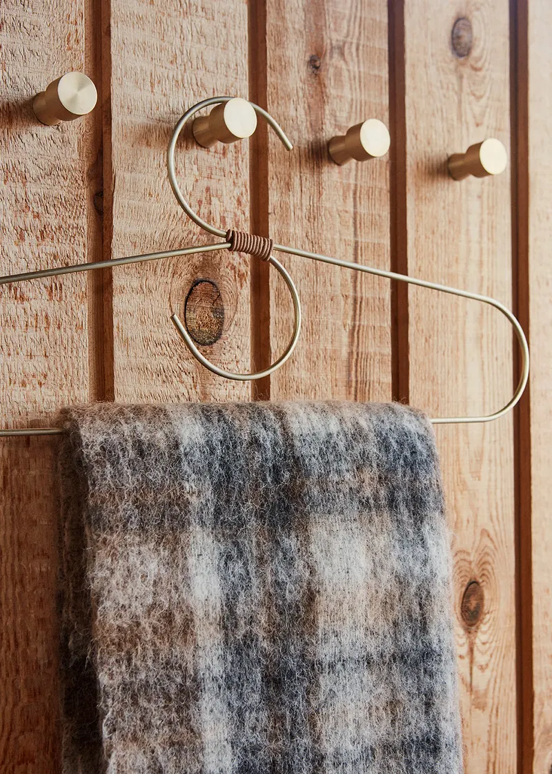Pin Hook / Knob Haken von OYOY Living, Messing, Ansicht 2
