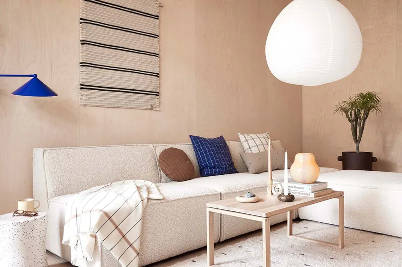 Savi Kerzenhalter aus poliertem Marmor von OYOY Living, Beige, Groß, Ansicht 4