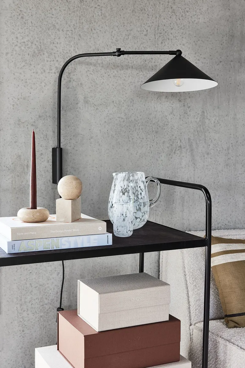 Savi Square Buchstütze aus natürlichem Marmor, OYOY Living, Beige, Ansicht 4