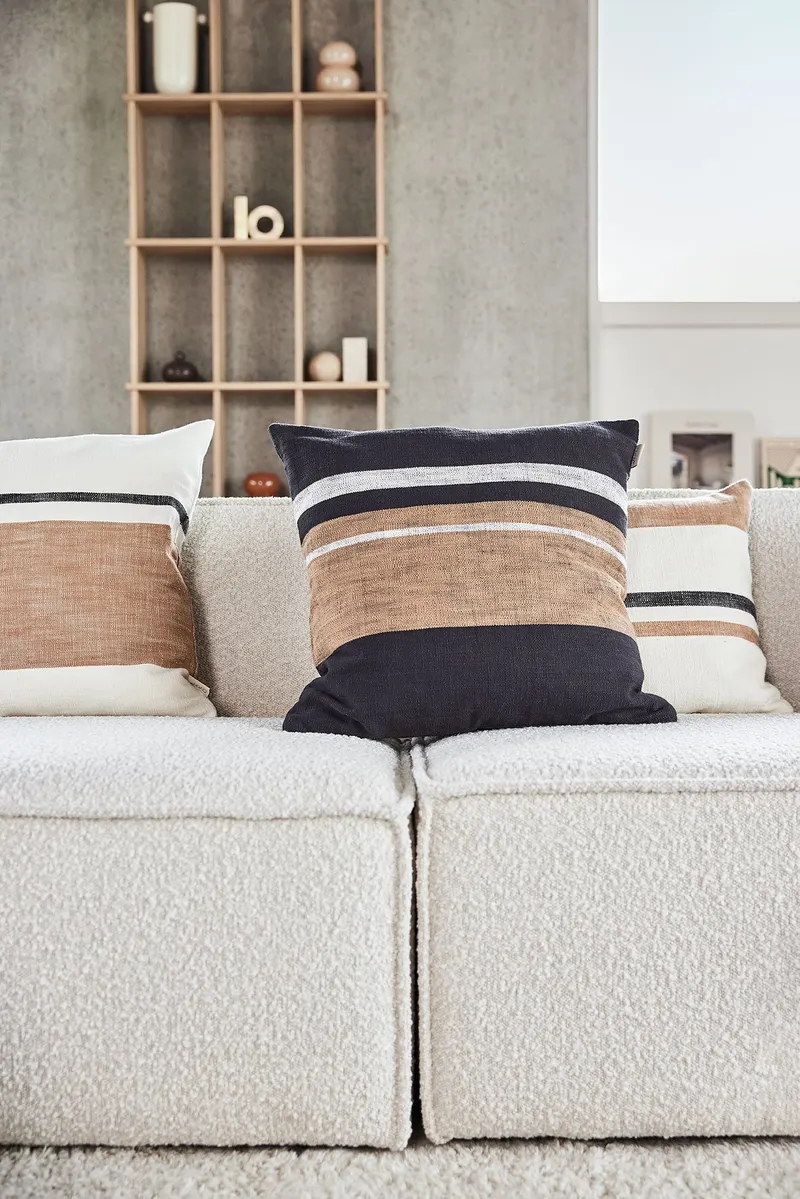 OYOY Living Sofuto Long Kissenbezug aus Baumwolle, Off-White, Ansicht 3