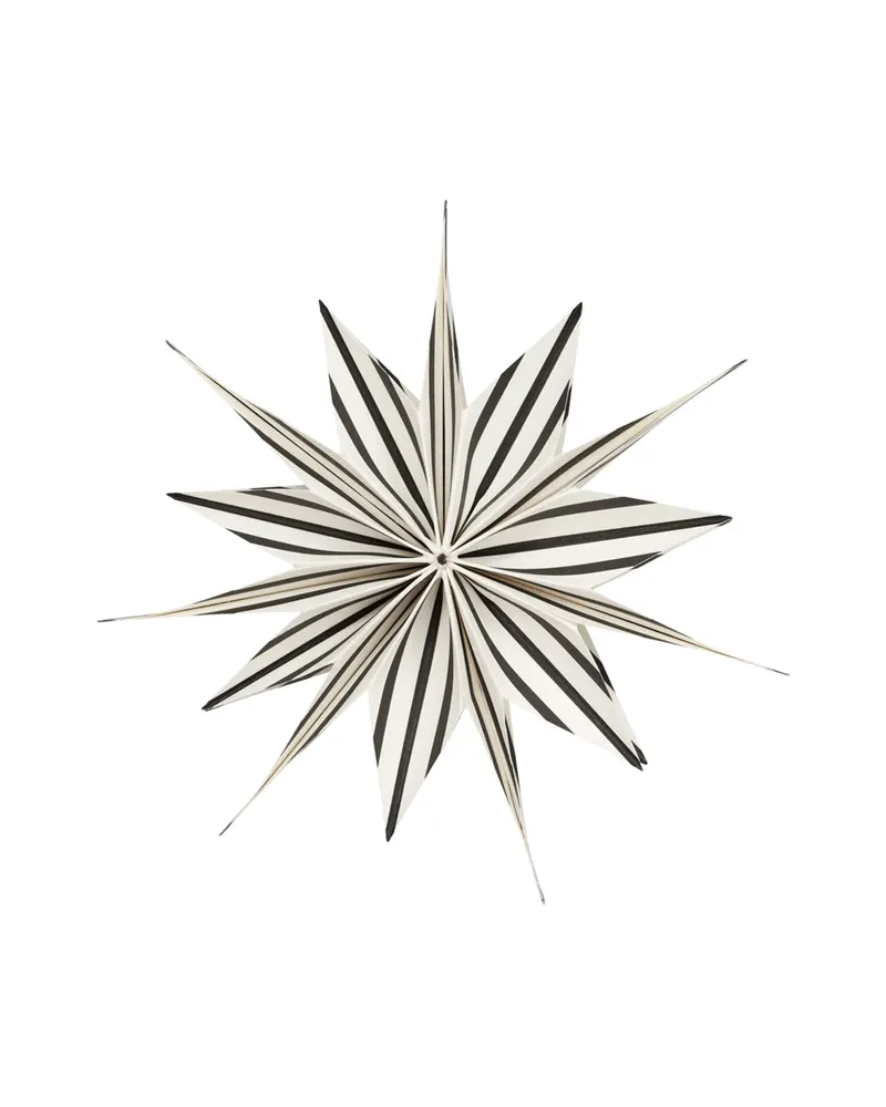 Weihnachtsstern Toppu aus Bastelpapier zum Aufhängen, OYOY Living, Ø 25 cm, Ansicht 1