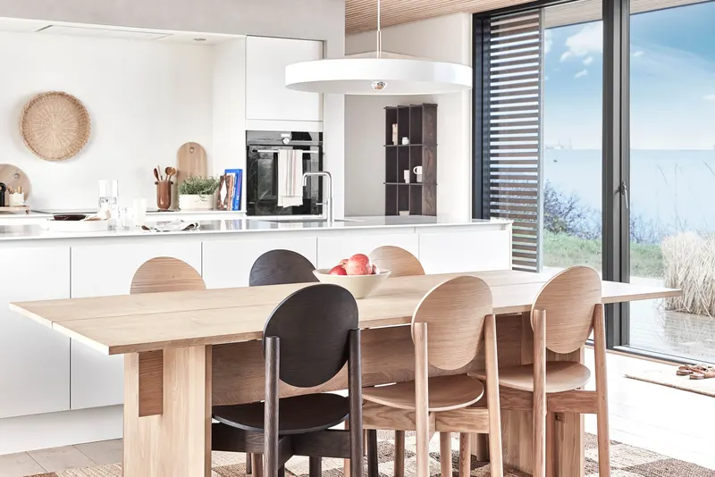 Yuka Schale von OYOY Living mit handgefertigter Oberfläche, Olivgrün, Large, Ansicht 2