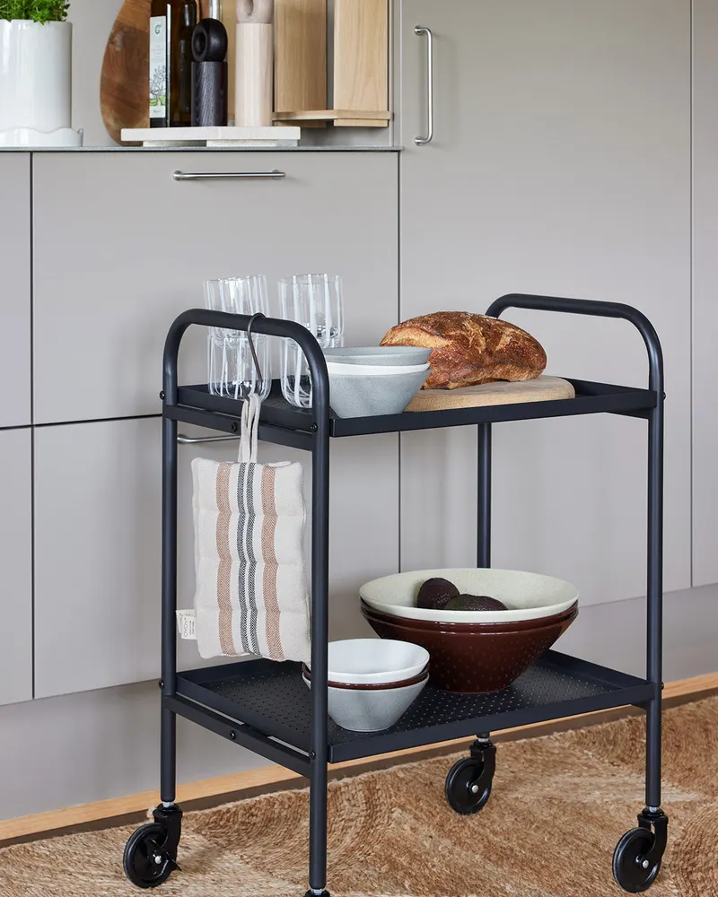 Yuka Schale von OYOY Living mit handgefertigter Oberfläche, Steinfarben, Medium, Ansicht 2
