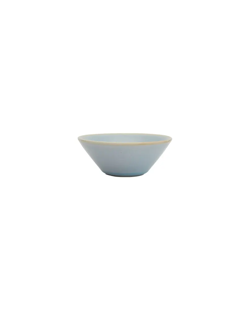 Yuka Schale von OYOY Living mit handgefertigter Oberfläche, Eisblau, Medium, Ansicht 1