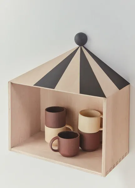 Yuka Tassen im 2er-Set von OYOY Living, Stone, H 7,5 x L 11 x B 8 cm, Ansicht 4