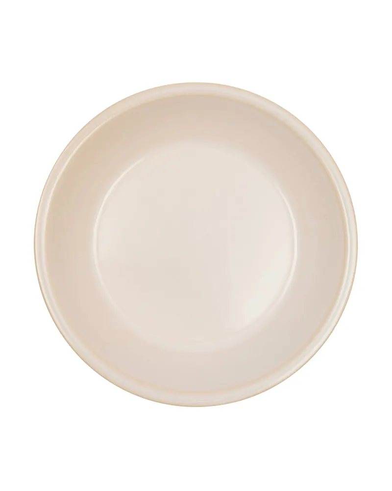 OYOY Yuka tiefer Teller aus Tonware im 2er-Set, OYOY Living, Off-White, Ø 19 × H 4 cm, Ansicht 1