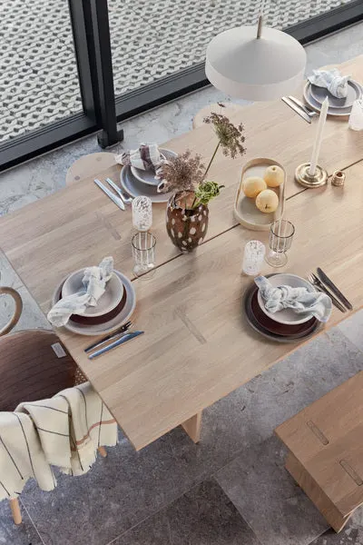 OYOY Yuka tiefer Teller aus Tonware im 2er-Set, OYOY Living, Off-White, Ø 19 × H 4 cm, Ansicht 4