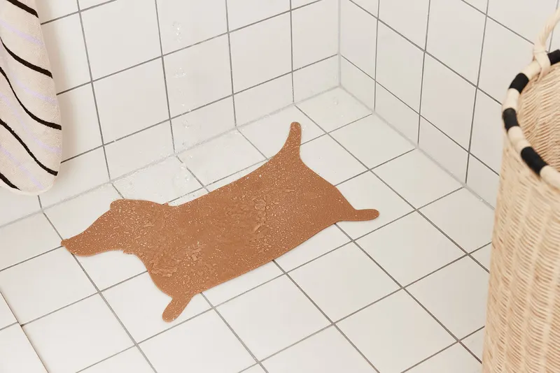 Badematte Hunsi Hund aus Silikon mit Saugnäpfen, OYOY Mini, Ansicht 2