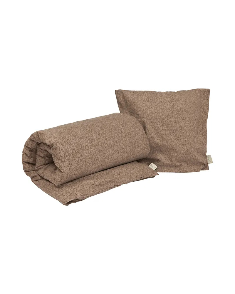 Dotty-Bettwäsche für Babys aus Bio-Baumwolle, OYOY Mini, Baby; H 70 × B 100 cm / H 40 × B 45 cm, Ansicht 1