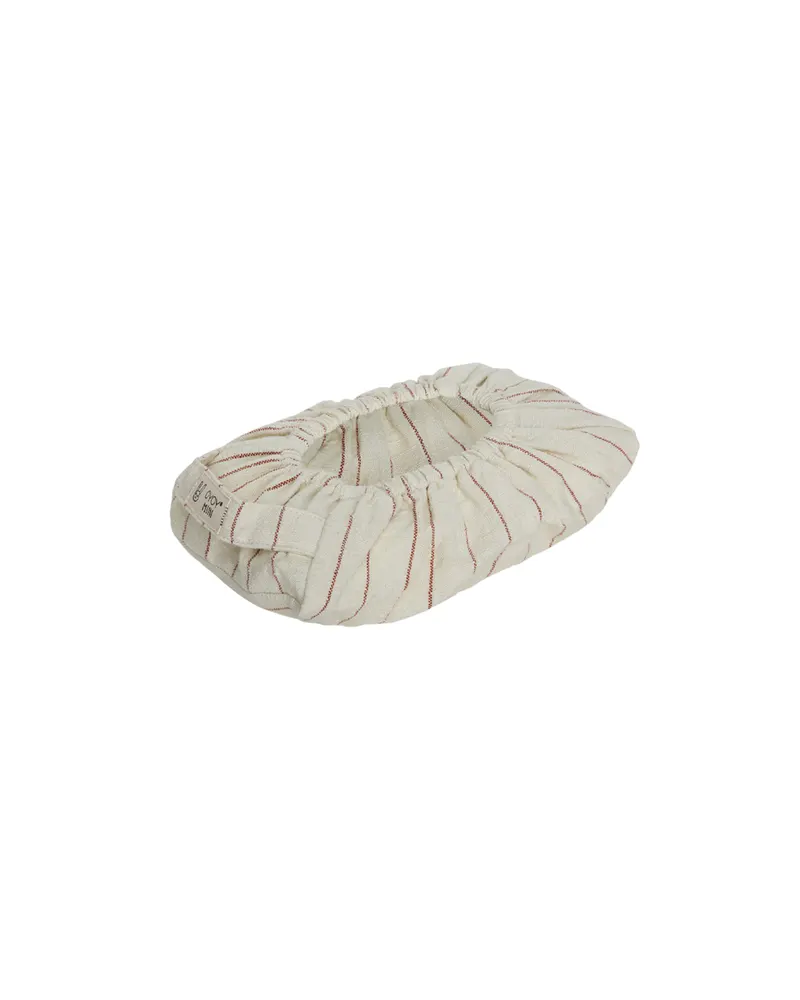 OYOY Mini Feuchttücherhülle aus Bio-Baumwolle mit elastischem Rand, Nutmeg, 6 × 22 × 12 cm (H × L × B), Ansicht 1