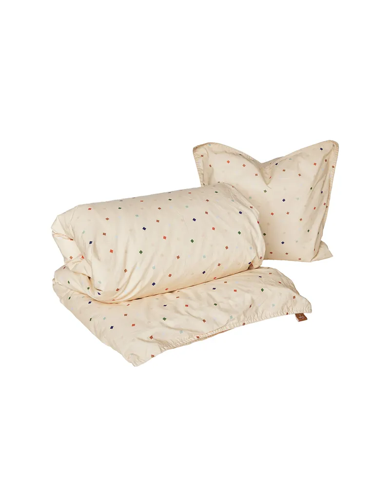Junior-Bettwäsche mit Konfetti-Motiv aus Baumwolle, OYOY Mini, Junior, Ansicht 1