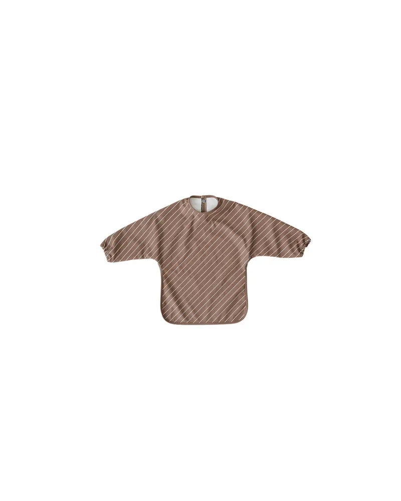 Langärmellätzchen Striped Cape Bib aus recyceltem Polyester