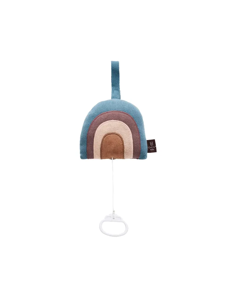 Musik-Mobile Regenbogen aus Baumwolle von OYOY Mini, Mehrfarbig, 14,5 × 12 × 7 cm, Ansicht 1