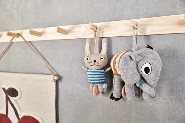 Musikmobile Henry Elephant mit Holzring und Schlaflied, OYOY Mini, Ansicht 2