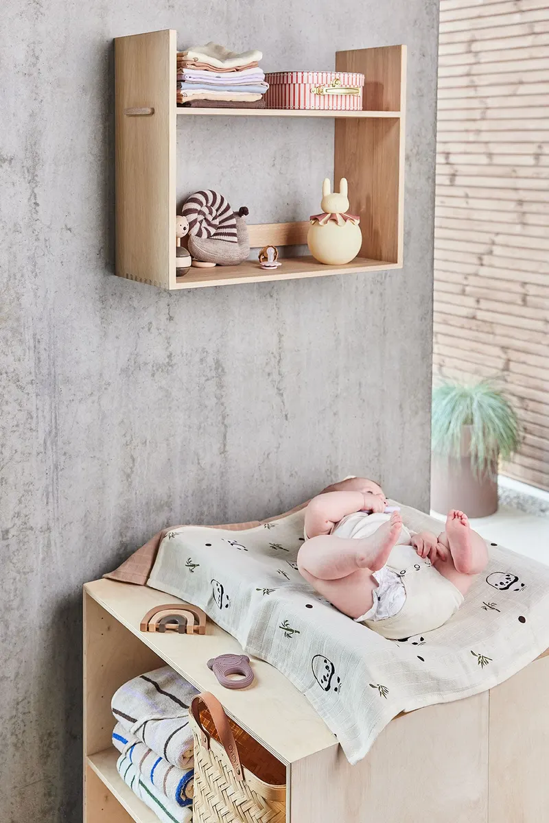 OYOY Mini Nachtlicht Rabbit aus Silikon und Kunststoff, Mellow / Muskat, Ansicht 3