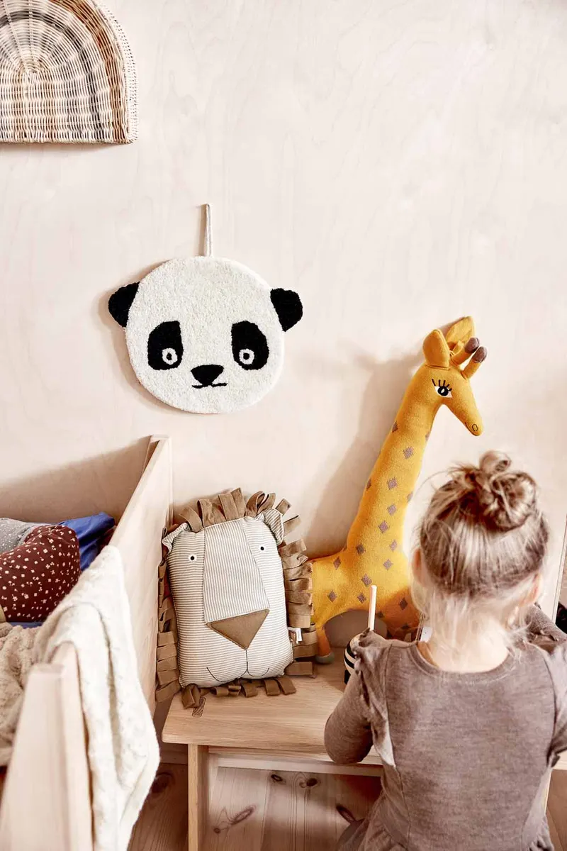 Panda-Wandhänger für die Kinderzimmerdeko von OYOY Mini, Ansicht 2