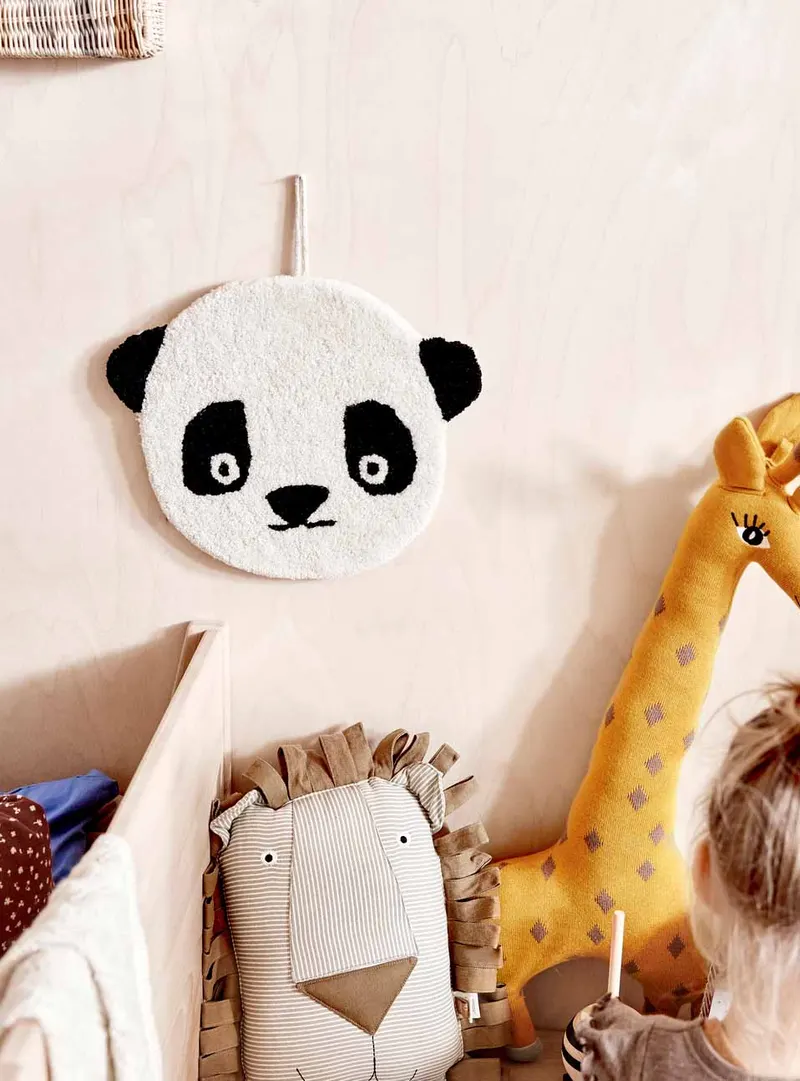 Panda-Wandhänger für die Kinderzimmerdeko von OYOY Mini, Ansicht 4