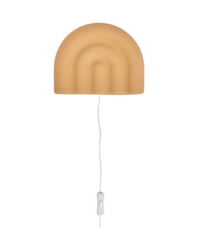 Regenbogen-Wandleuchte aus Silikon und Kunststoff, Light Rubber