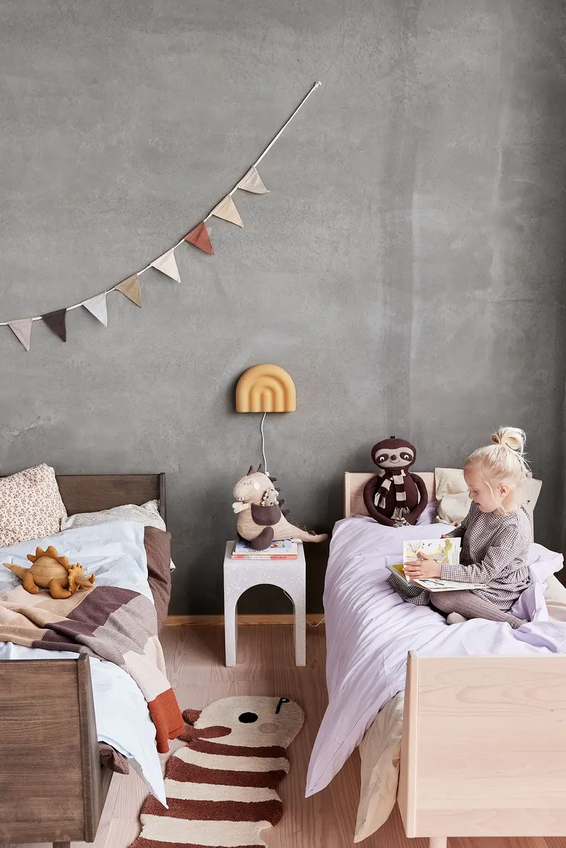 Regenbogen-Wandleuchte aus Silikon und Kunststoff von OYOY Mini, Light Rubber, Ansicht 3