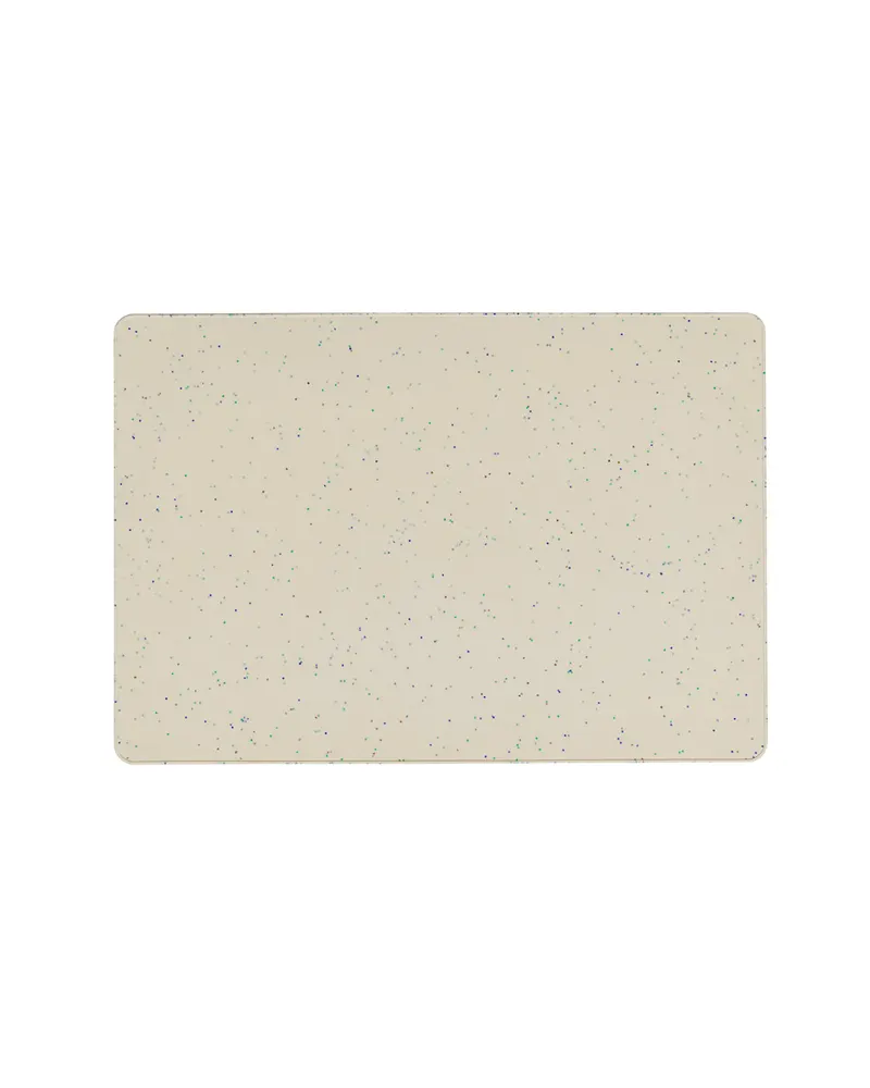 Silikon-Kreativunterlage Confetti mit buntem Sprenkelmuster, Cremeweiß mit bunten Konfetti-Sprenkeln