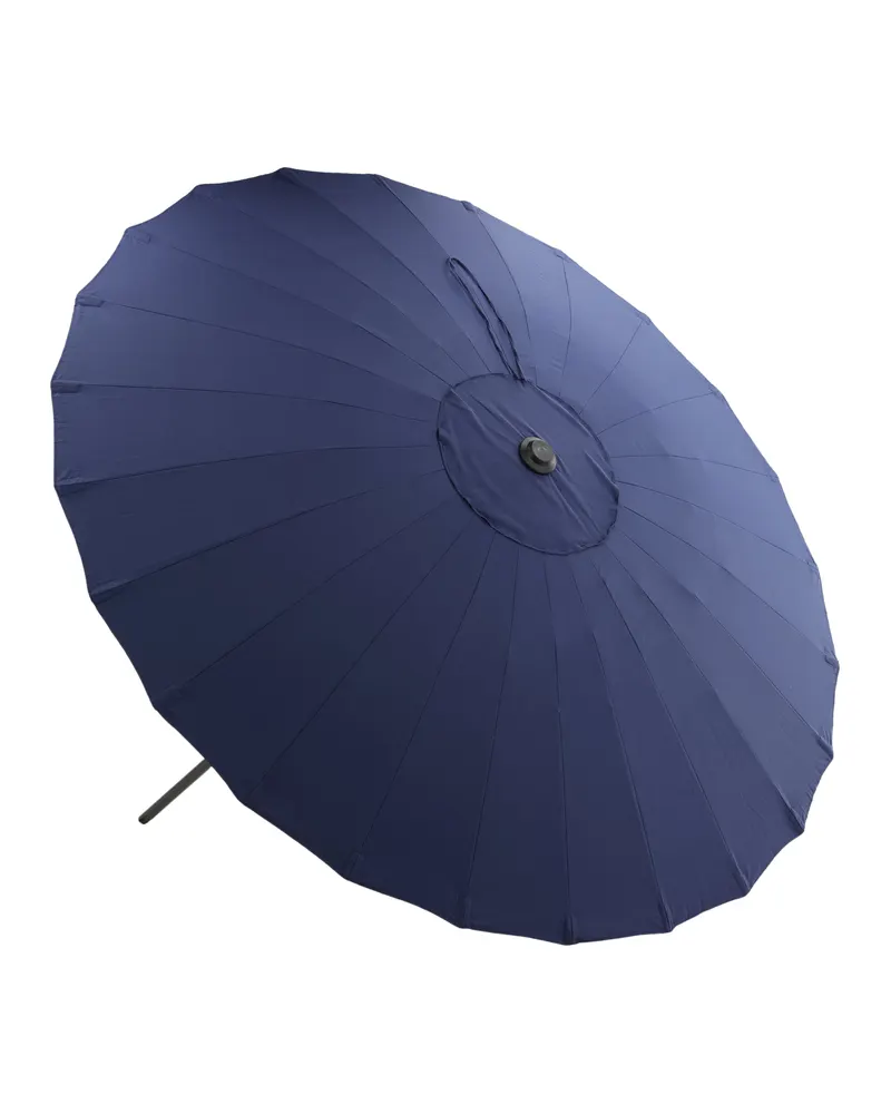 Palmetto runder Sonnenschirm Ø 270 cm in Blau, Ansicht 10
