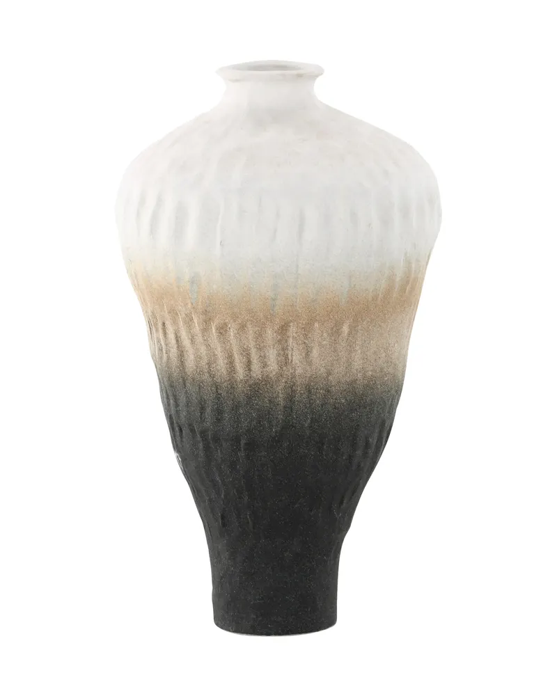 Pane Keramikvase mit Reliefstruktur in Ø 16 cm, Ansicht 9