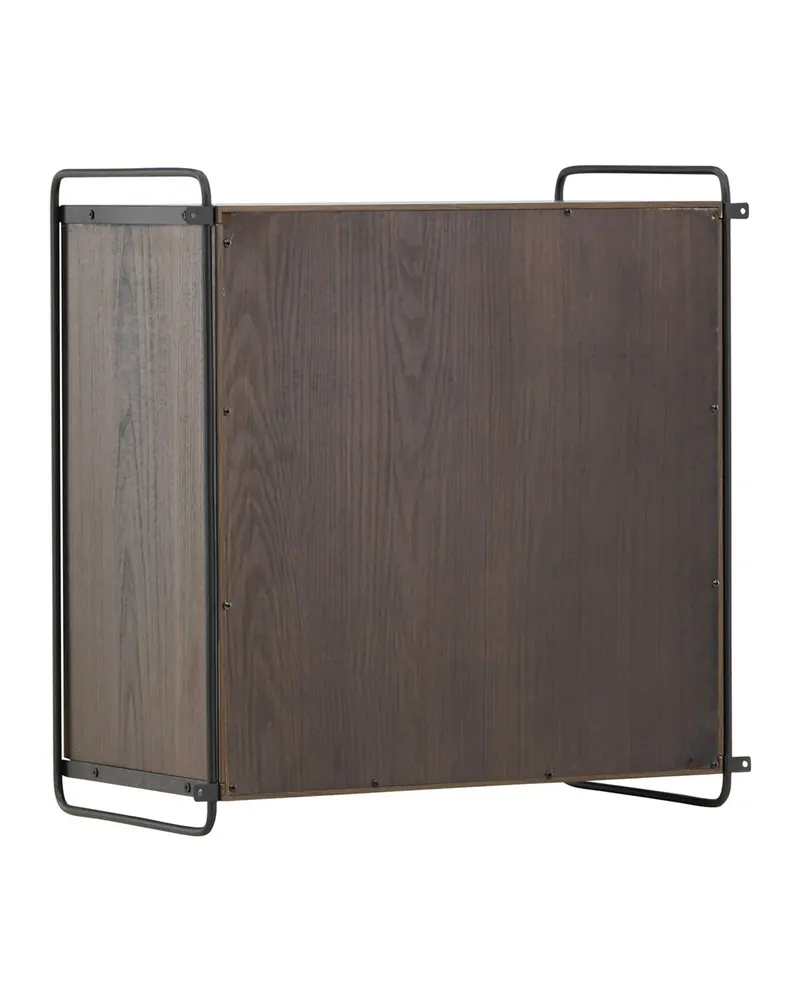 Paris Sideboard zum Aufhängen mit Rahmen in 35 × 68 × 60 cm, Mokka, Ansicht 8