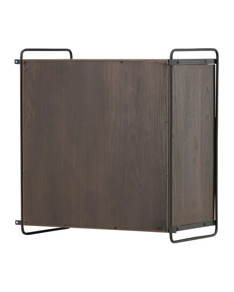 Paris Sideboard zum Aufhängen mit Rahmen in 35 × 68 × 60 cm, Mokka, Ansicht 10