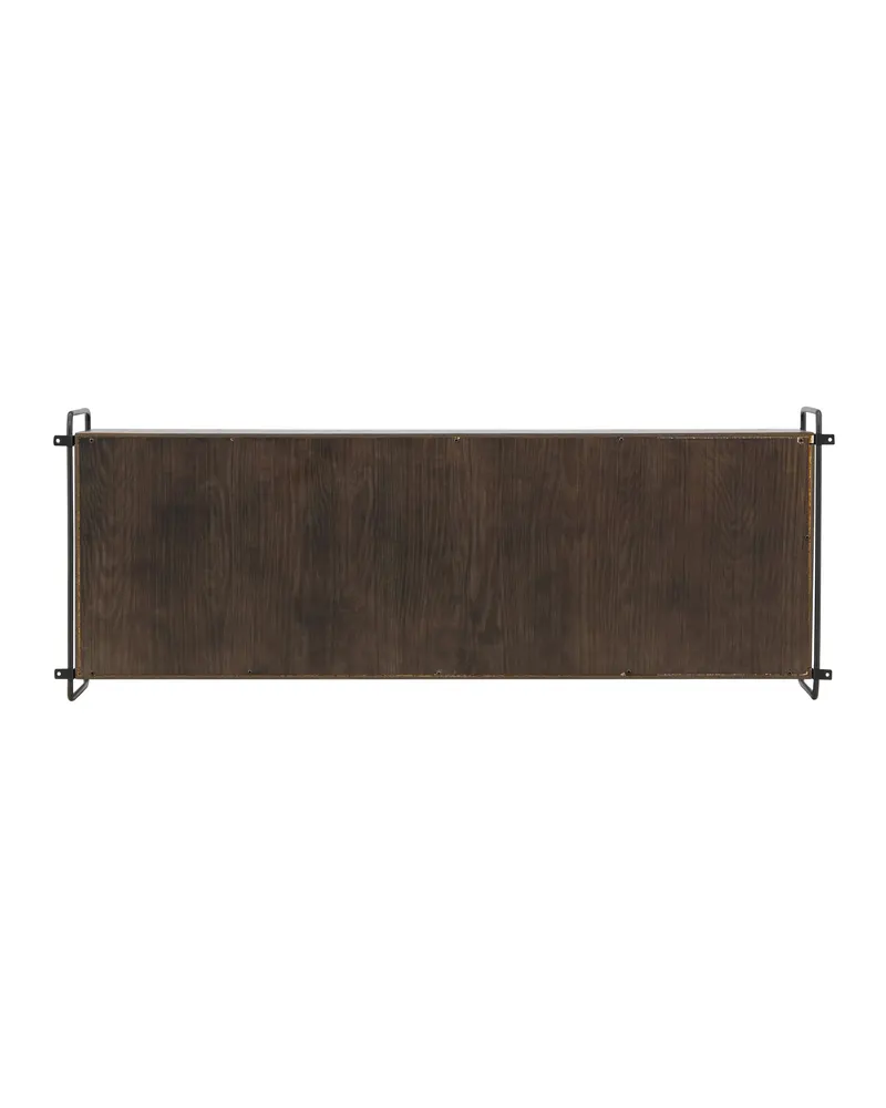 Paris Sideboard zum Aufhängen mit Rahmen in 35 × 48 × 122 cm, Mokka, Ansicht 10