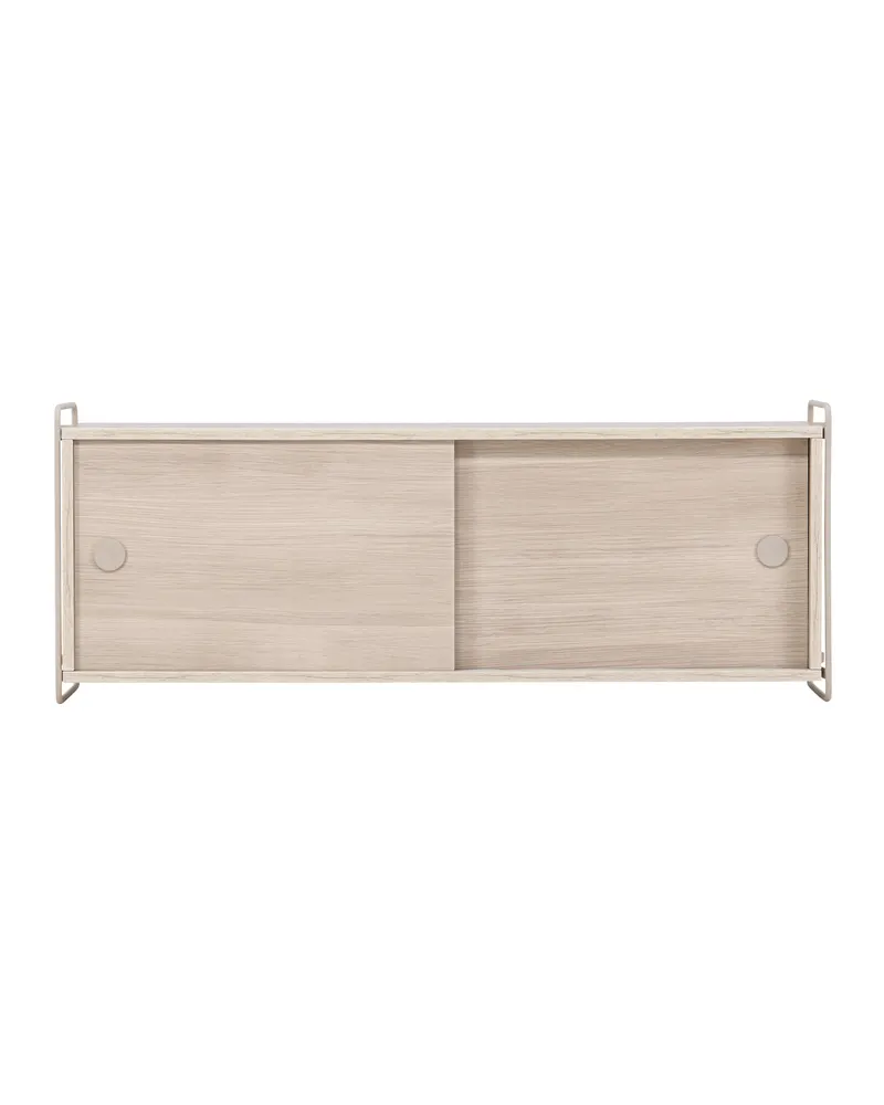 Paris Sideboard zum Aufhängen mit schlankem Rahmen, Whitewash