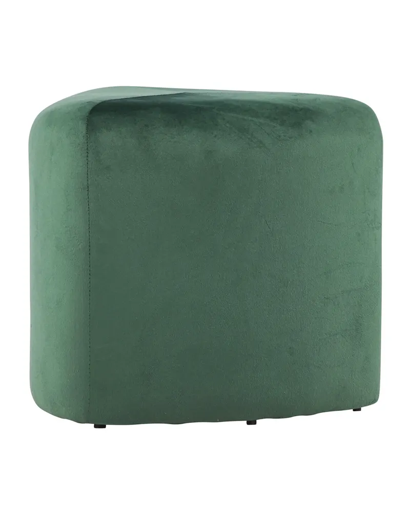 Peg Pouf in Grün, Polyester-Samt, Ansicht 7