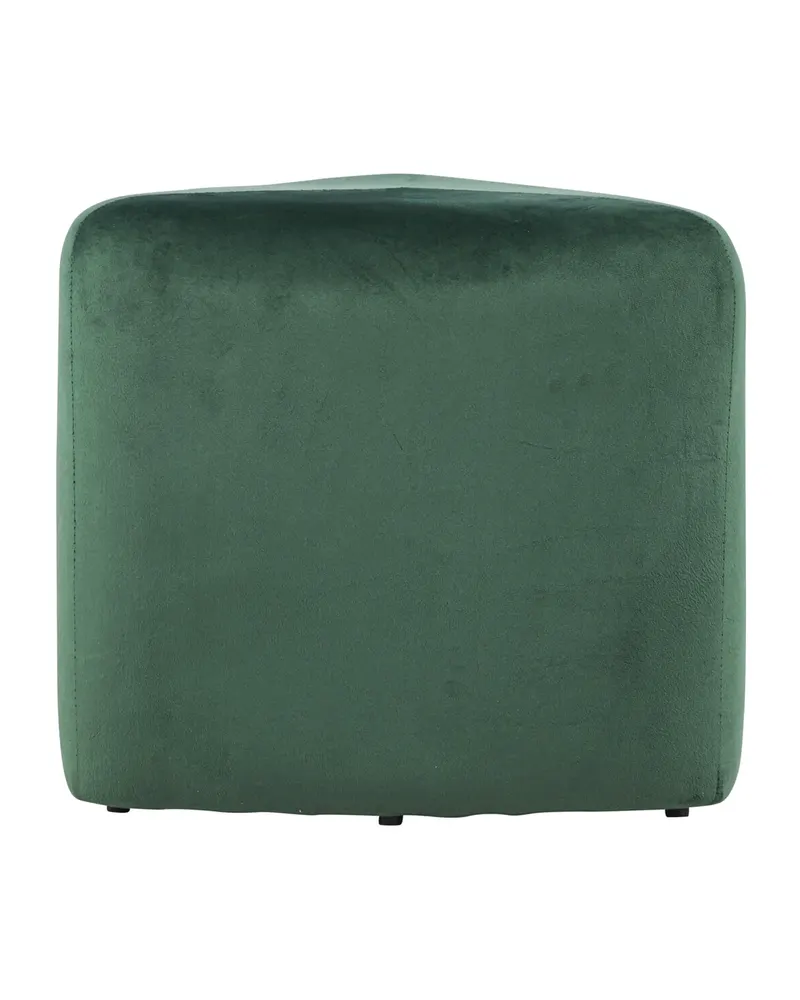 Peg Pouf in Grün, Polyester-Samt, Ansicht 8