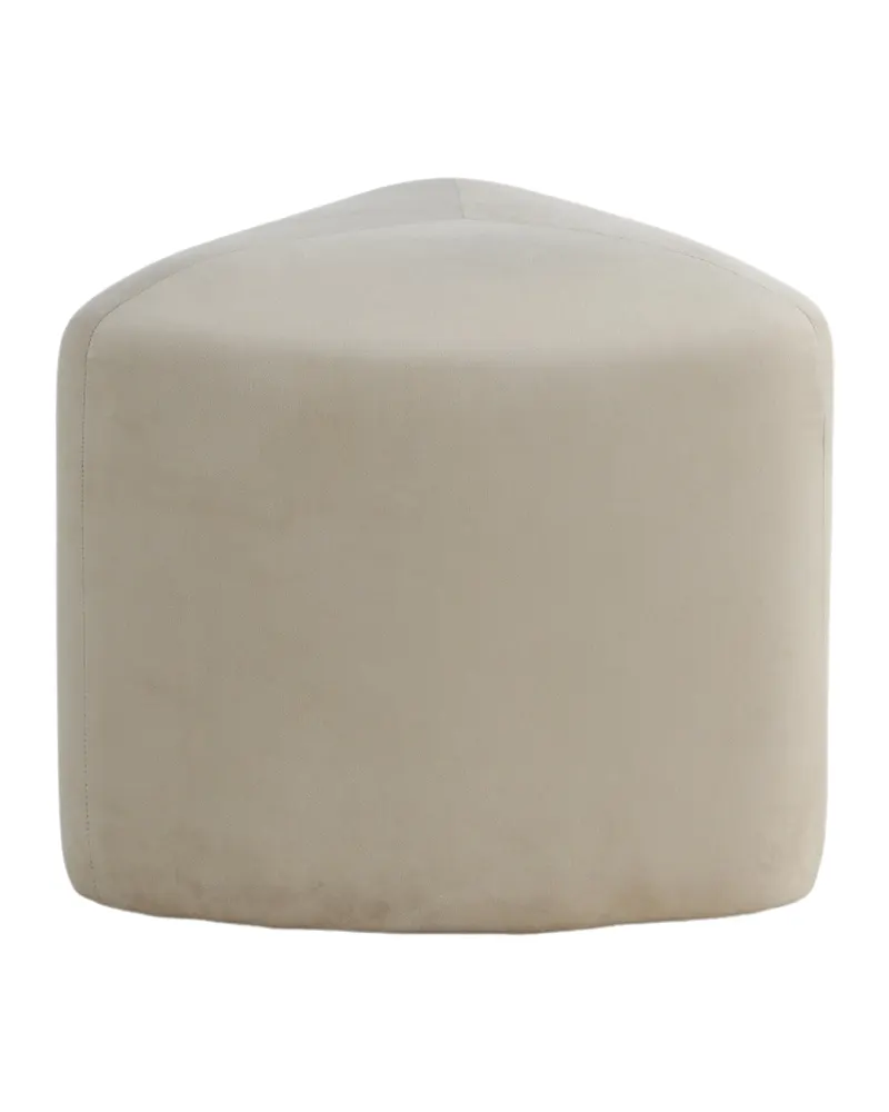Peg Pouf in Beige, Polyester-Teddystoff, Ansicht 11