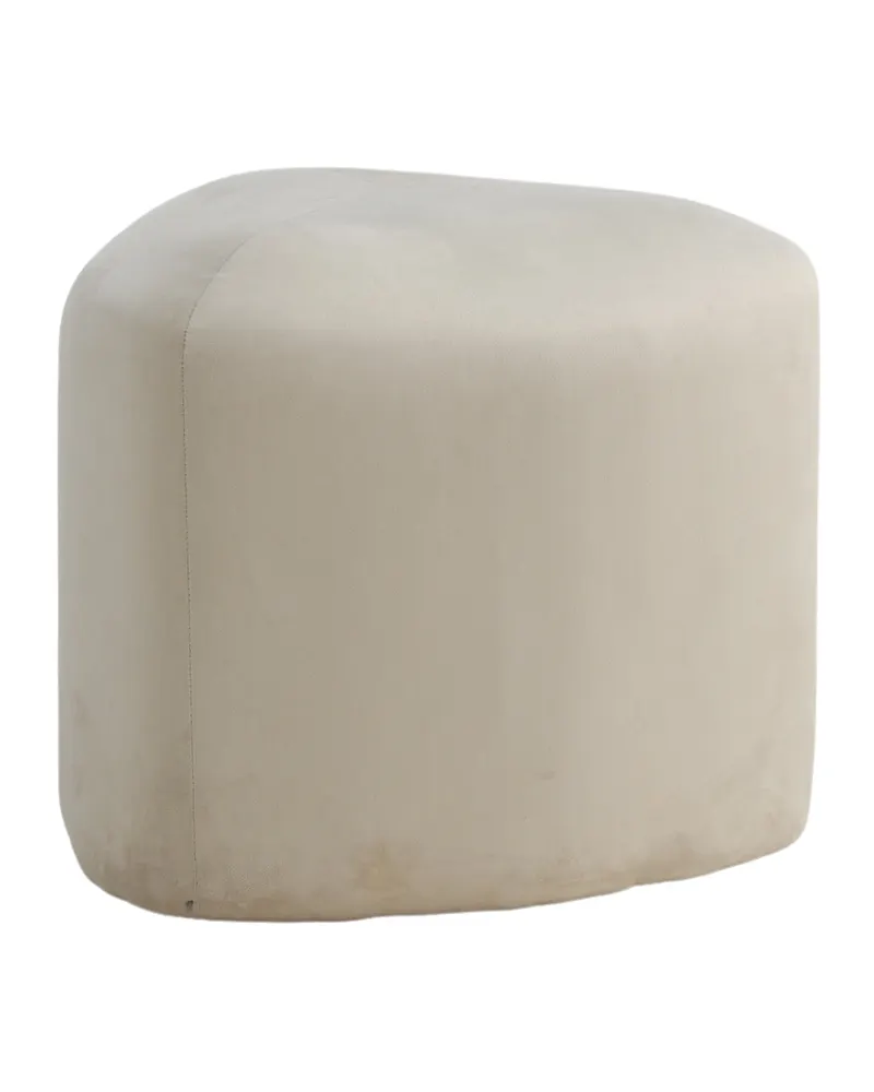 Peg Pouf in Beige, Polyester-Teddystoff, Ansicht 6